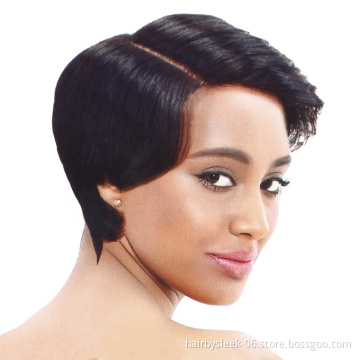Rebecca fashion pixie cut short Bob Wig Wholesale Brazilian Hair Lace Front Closure full lace human hair wig human hair wigs